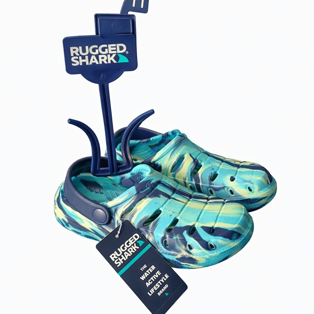 Kids Water Shoes - Blue and Green